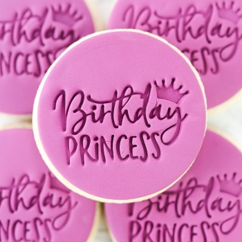 Prägestempel - Birthday Princess